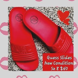 Womens Guess Sz 8 Slides